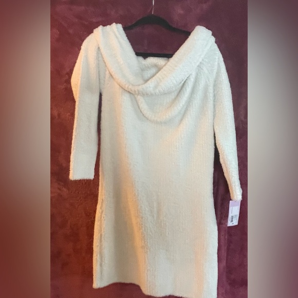 Wild Fable White Off Shoulder Sweater Dress Plus Size 1X Bridal Casual Target - Picture 4 of 6